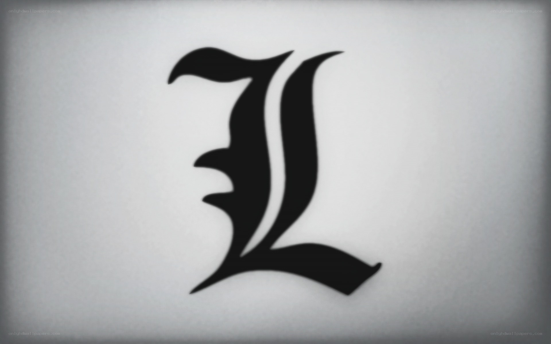 The letter L symbol