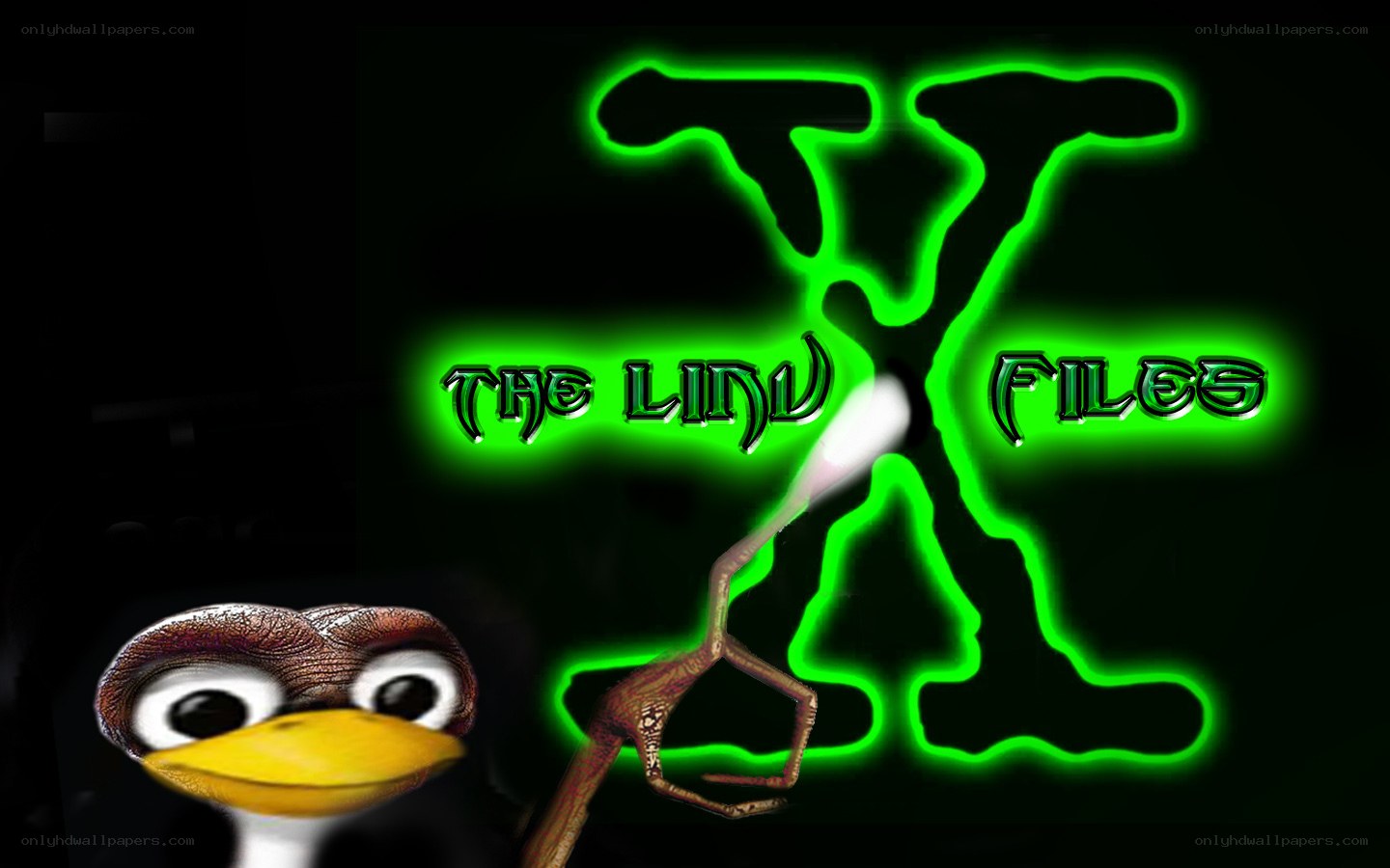The Linux Files logo