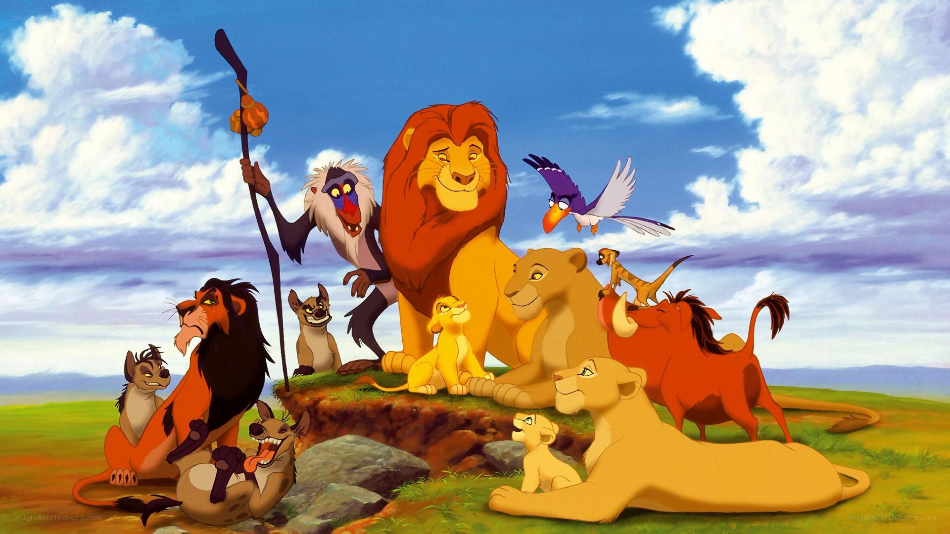 The Lion King cast portrait