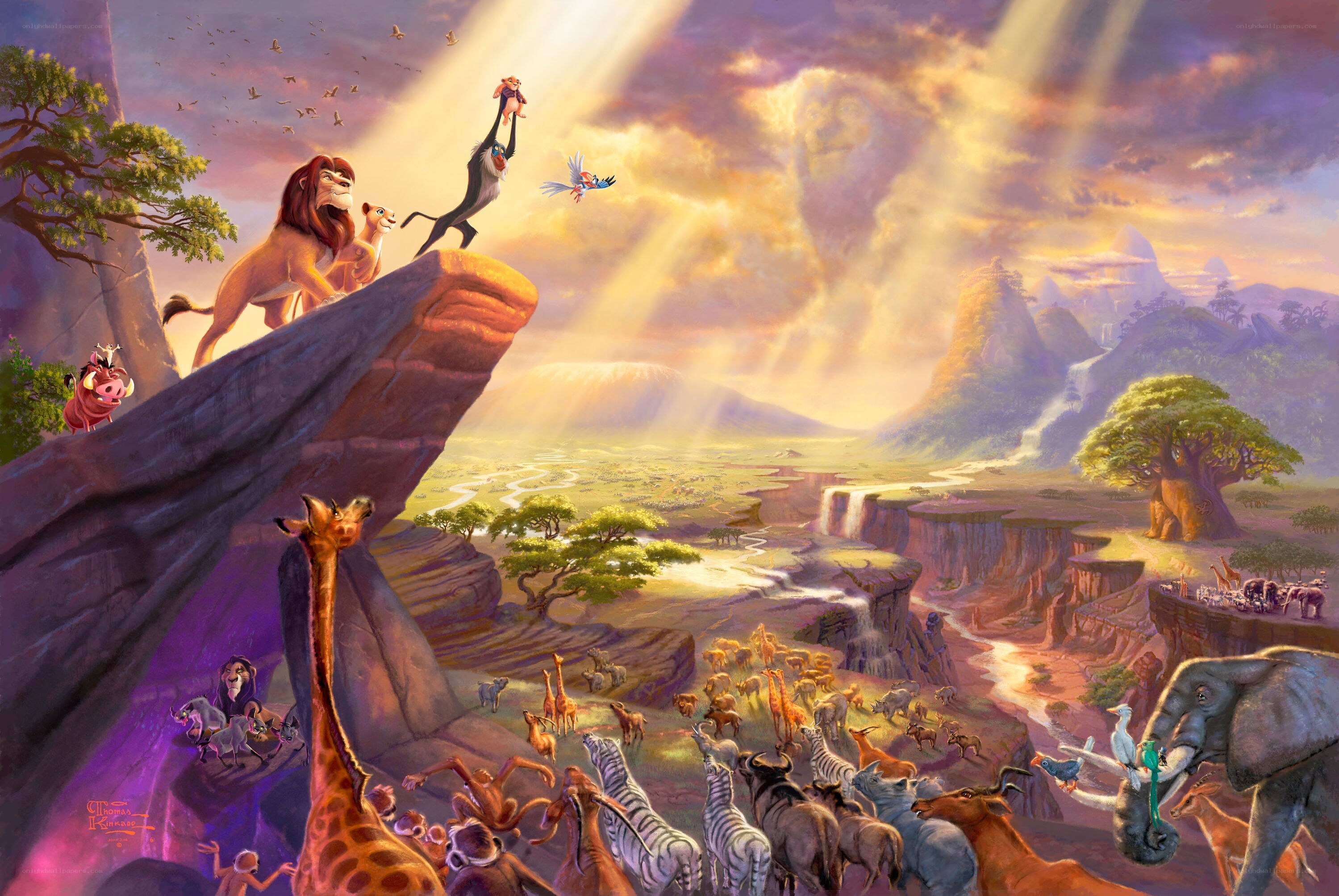 The Lion King celebration