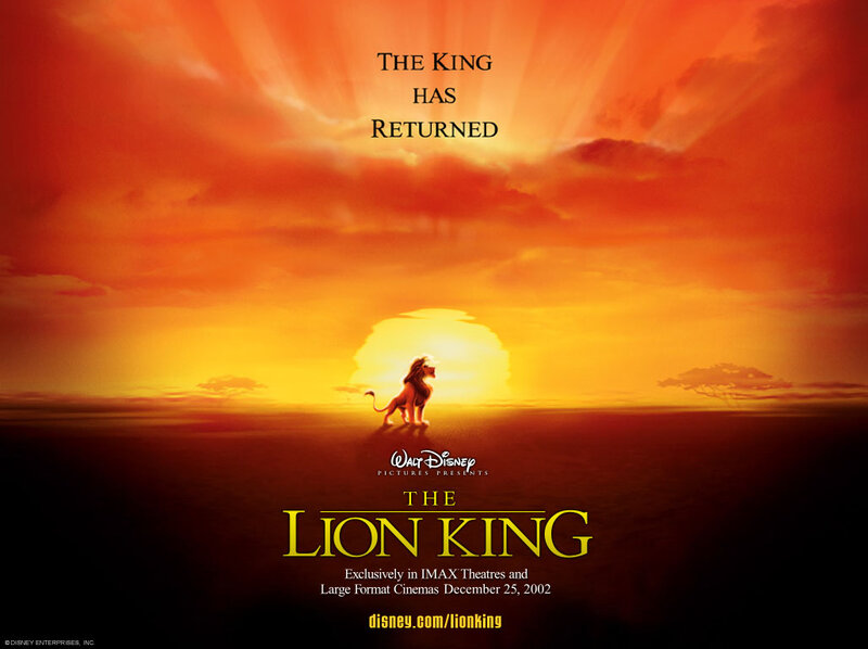 The Lion King movie poster