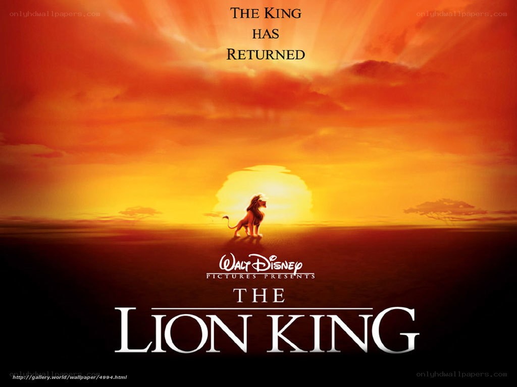 The Lion King movie poster