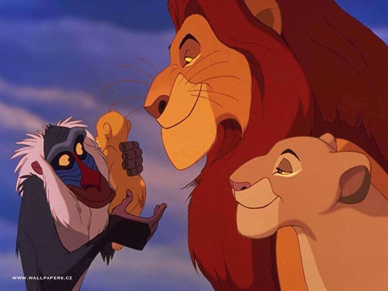 The Lion King scene