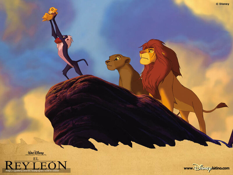 The Lion King scene