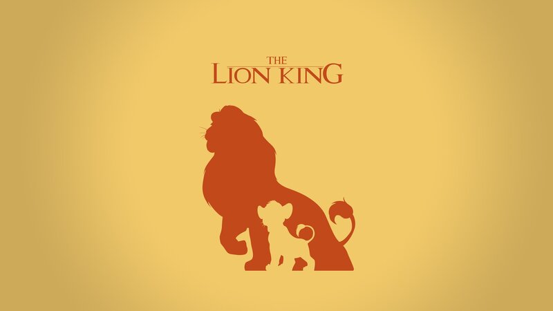 The Lion King silhouette