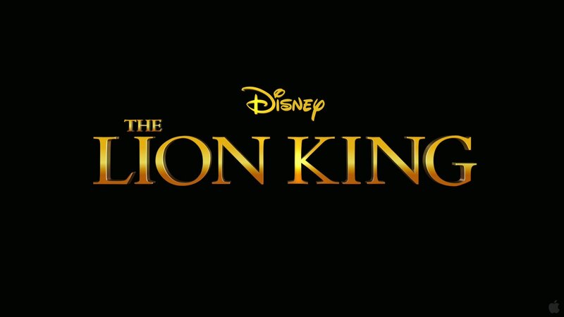 The Lion King title card