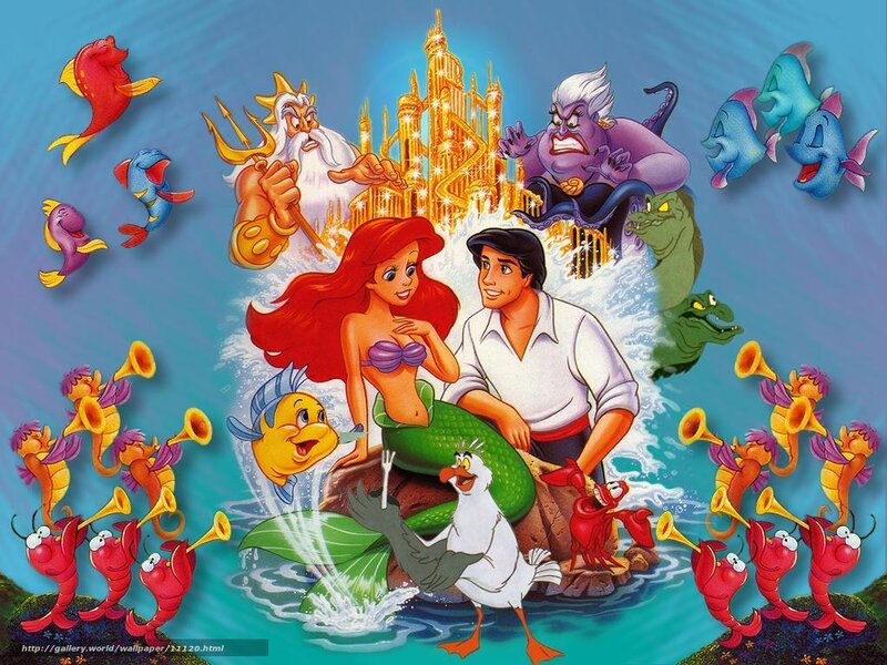 The Little Mermaid characters