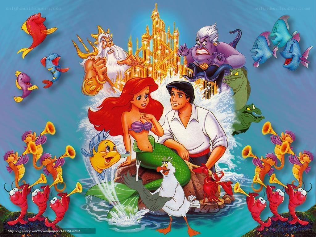 The Little Mermaid characters