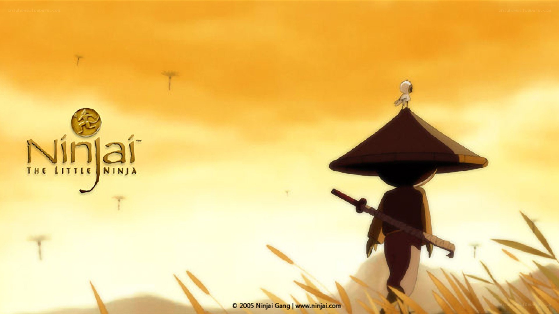 The Little Ninja title screen