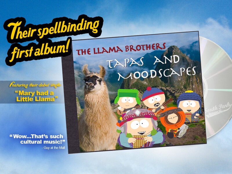 The Llama Brothers album cover