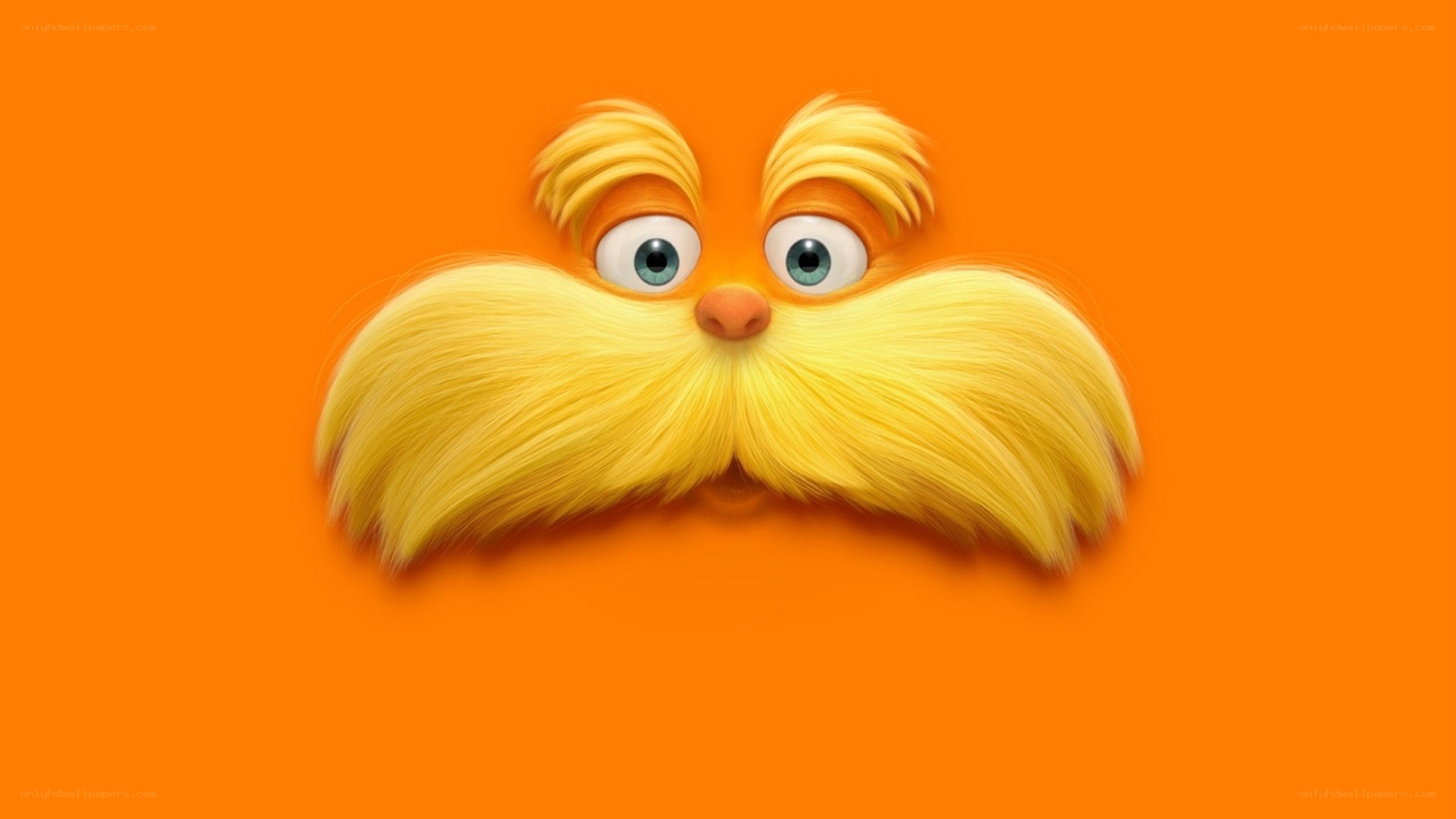 The Lorax character face