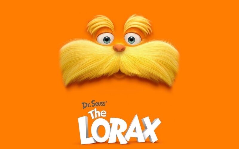 The Lorax Character — Orange, Playful, 3d Render, Eyes