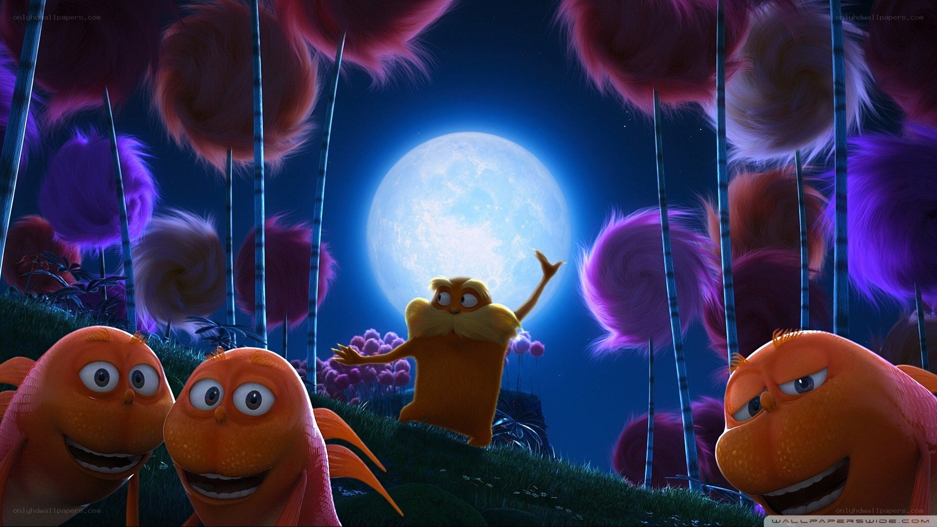 The Lorax in the Whoville forest