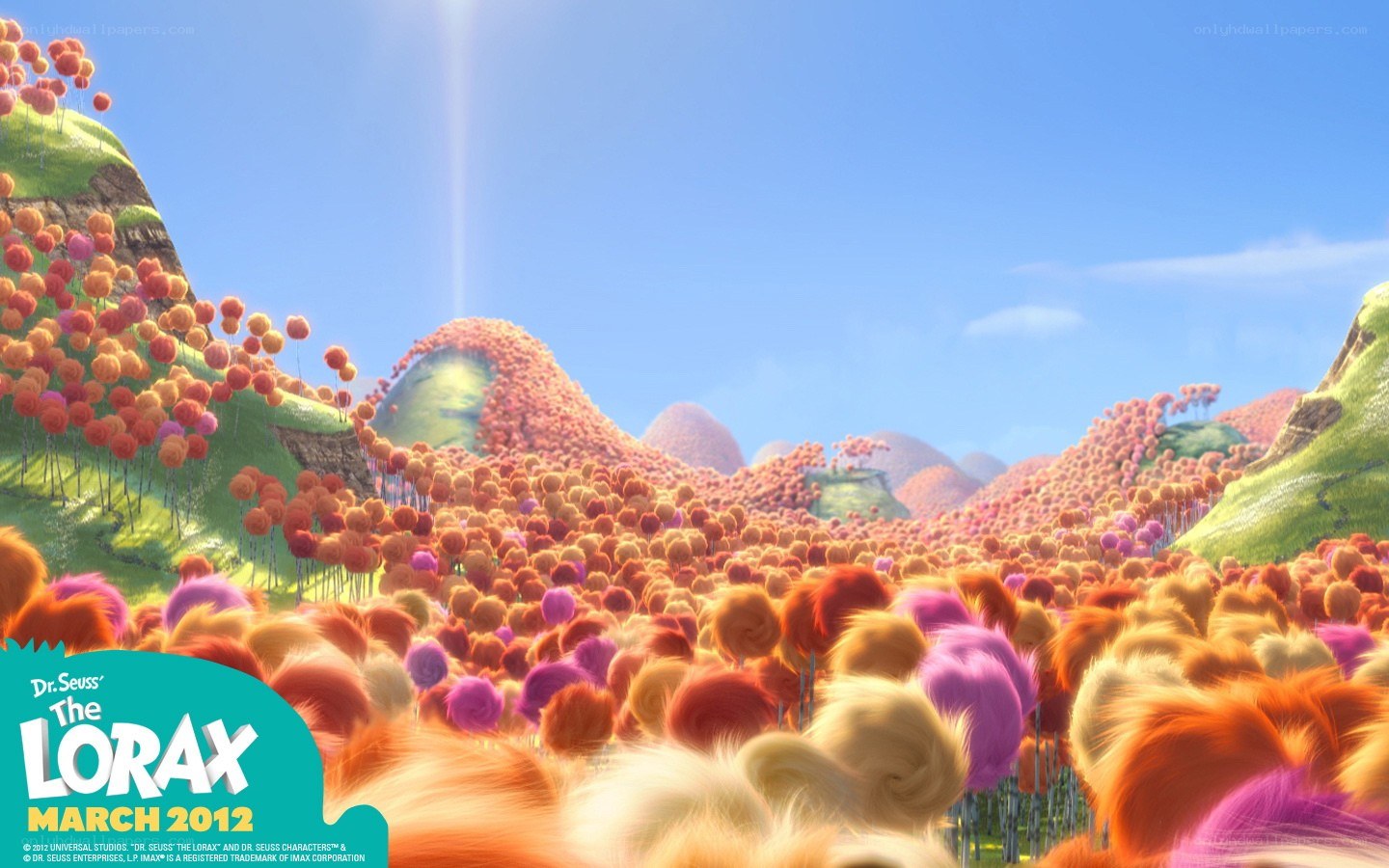 The Lorax movie scene