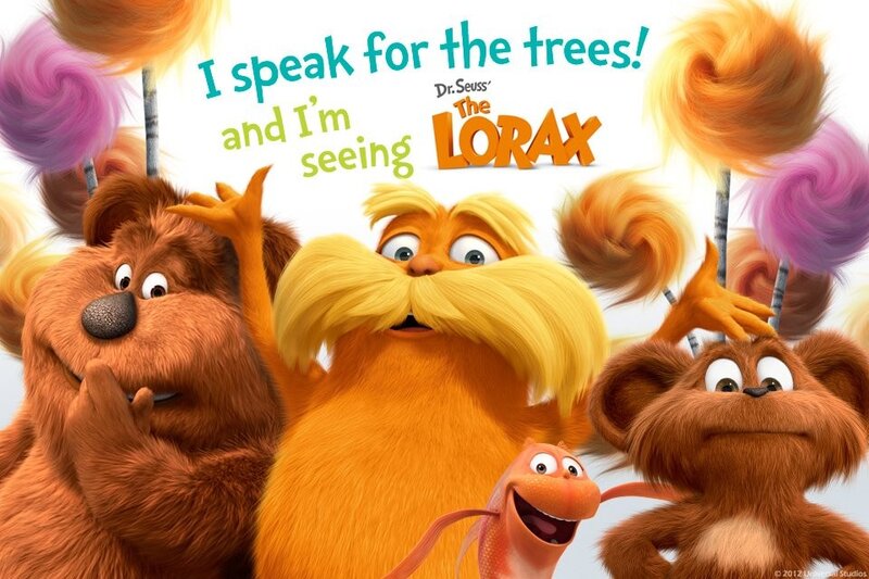 The Lorax with Two Bears