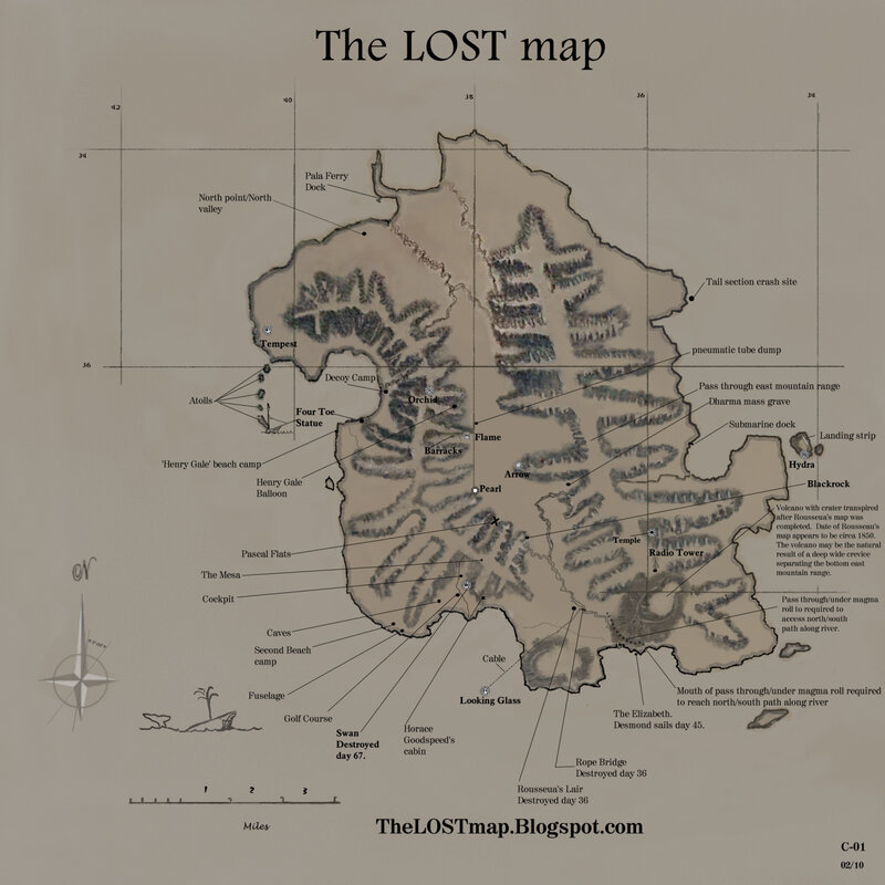 The Lost map