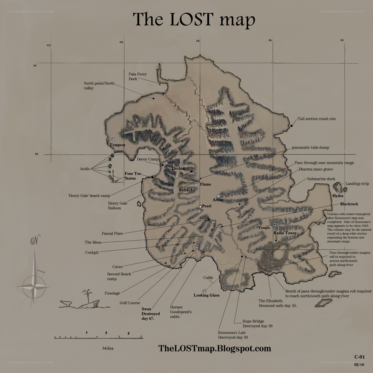 The Lost map