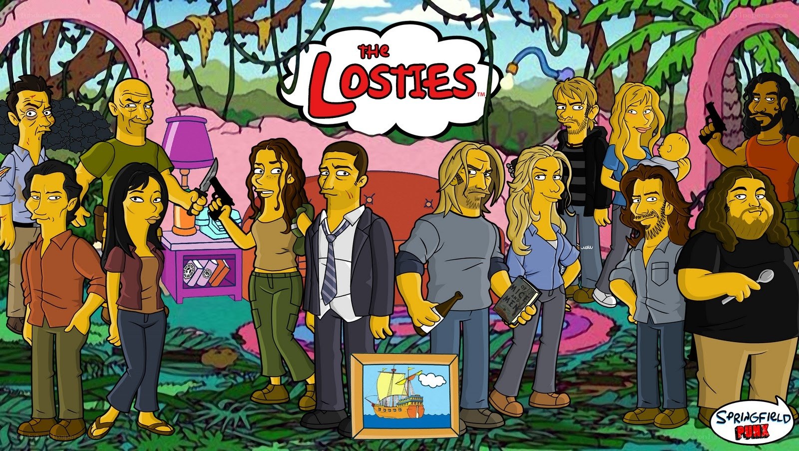 The Losties cast