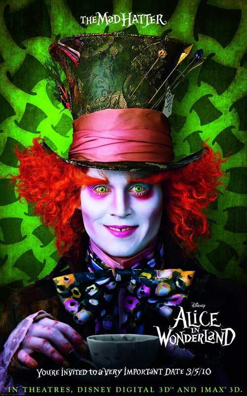 The Mad Hatter from Alice in Wonderland