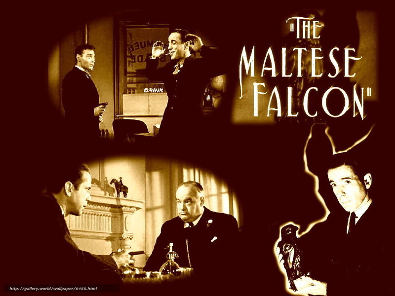 The Maltese Falcon movie collage