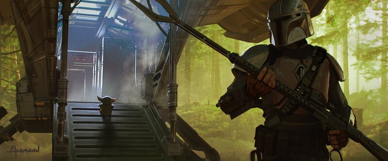 The Mandalorian with Grogu