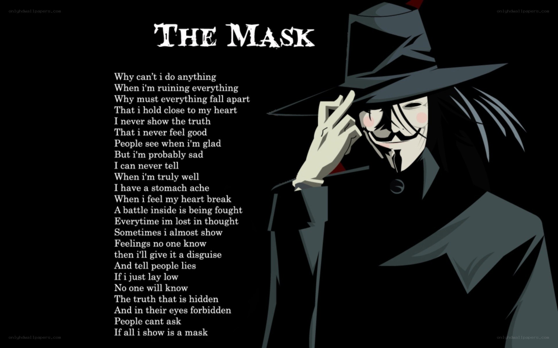 The Mask poem