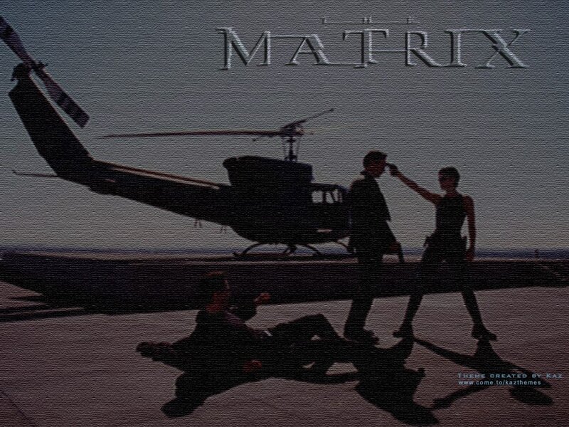 The Matrix movie scene