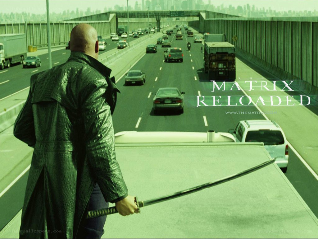 The Matrix Reloaded movie poster