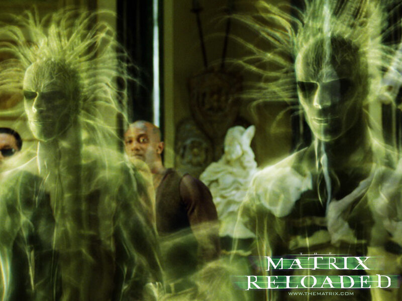 The Matrix Reloaded scene