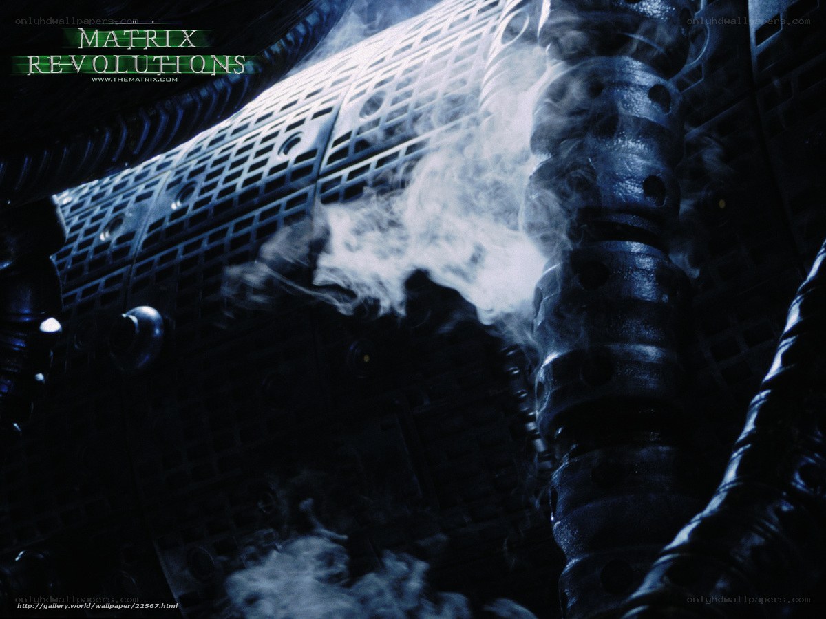 The Matrix Revolutions industrial scene