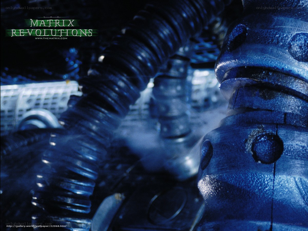 The Matrix Revolutions machinery