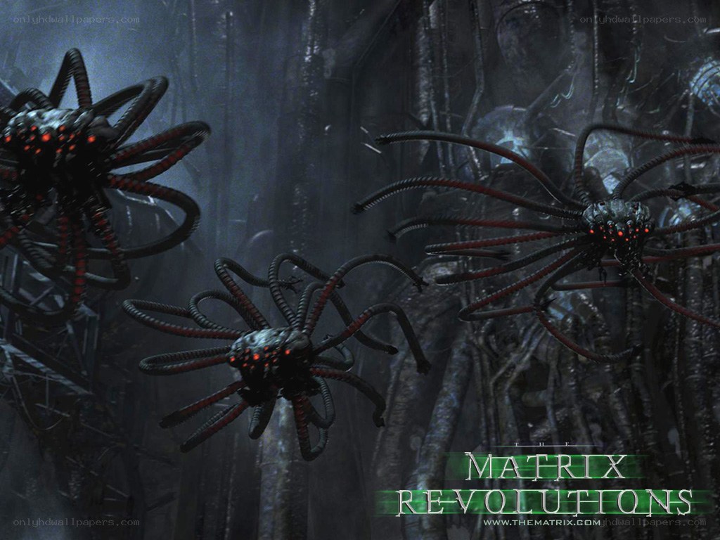 The Matrix Revolutions scene