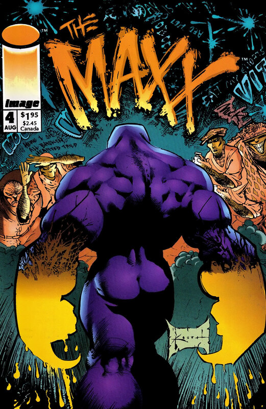 The Maxx comic book cover