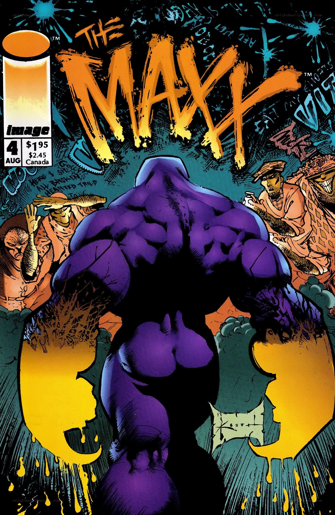 The Maxx comic book cover