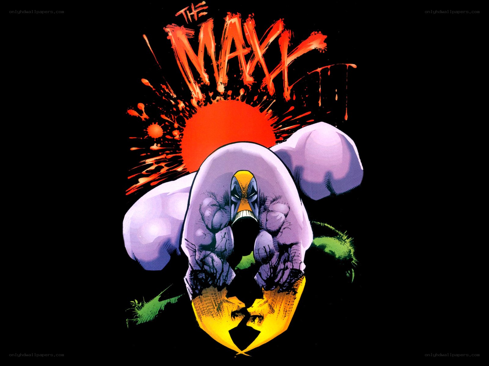 The Maxx comic book cover