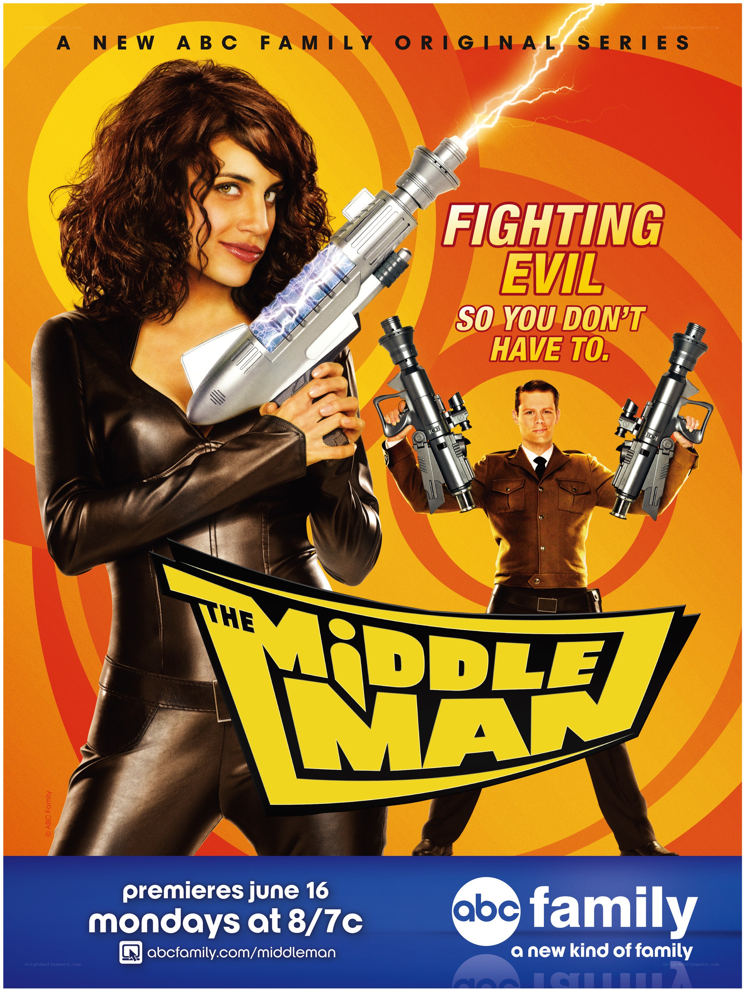 The Middle Man series poster