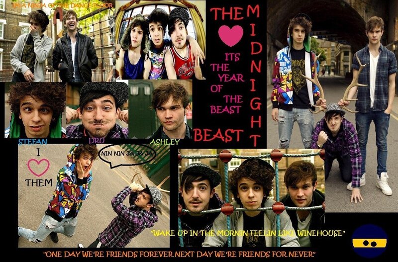 The Midnight Beast collage