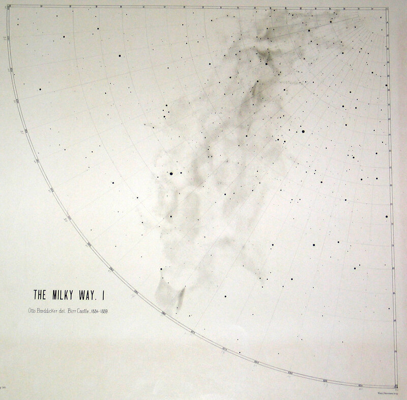 The Milky Way I star map