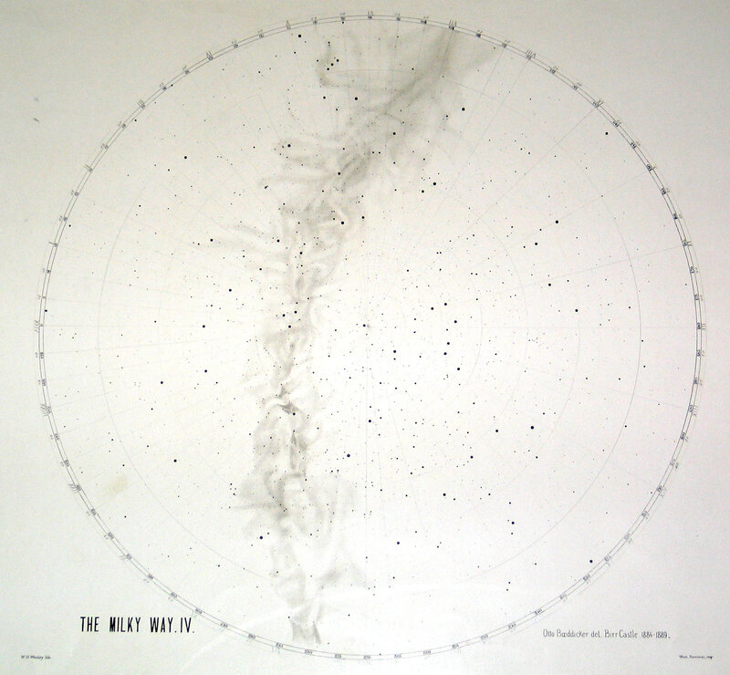 The Milky Way IV star map