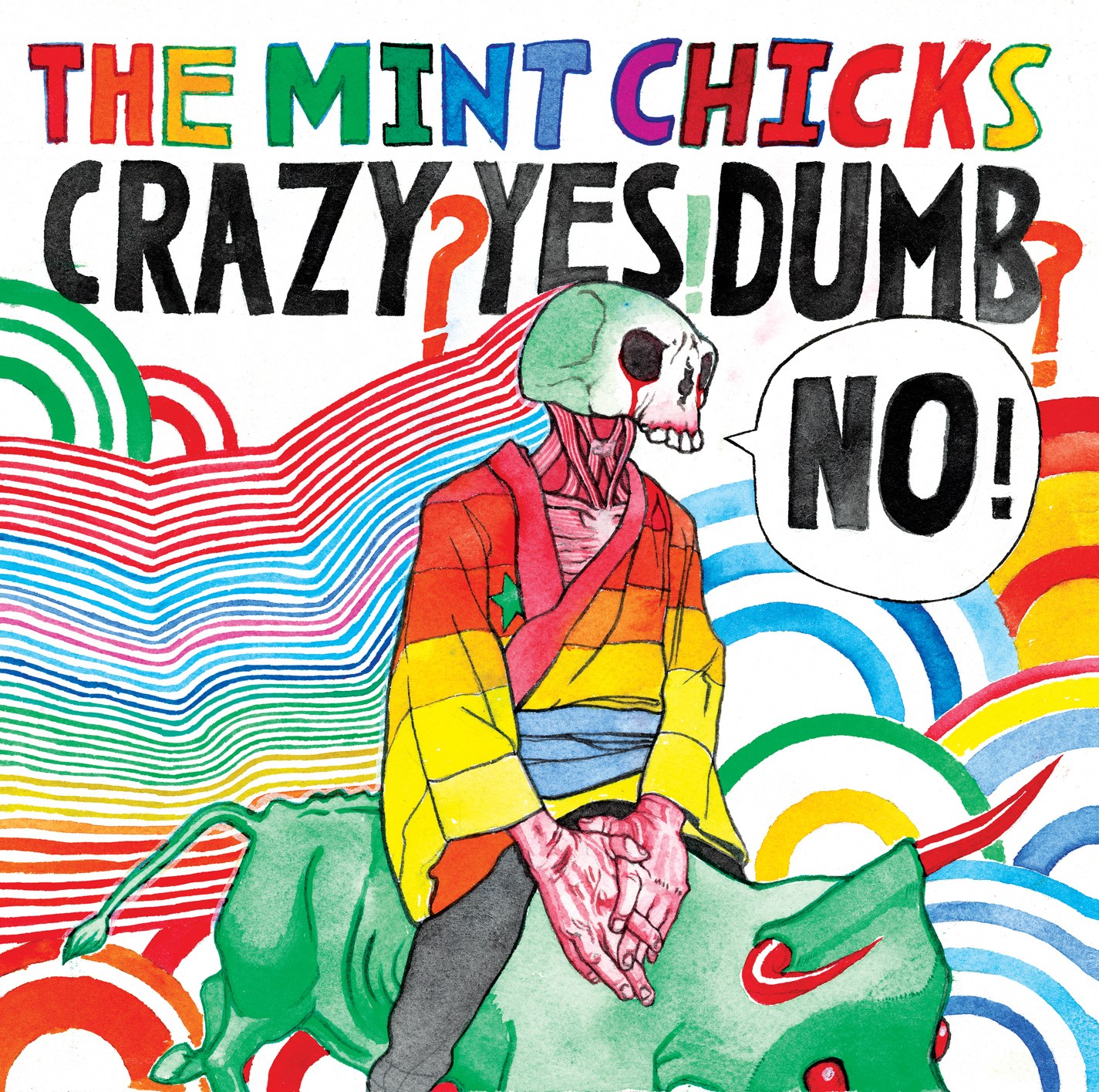 The Mint Chicks album cover