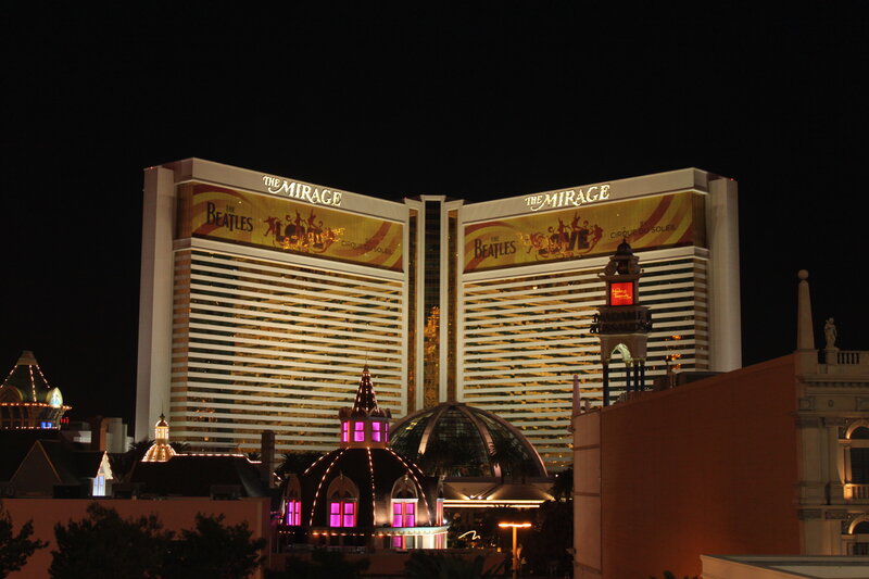 The Mirage Hotel at Night