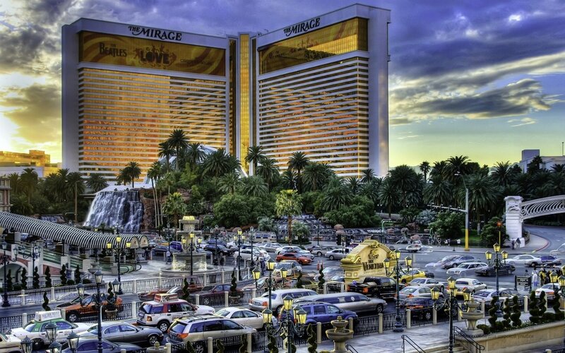 The Mirage hotel in Las Vegas
