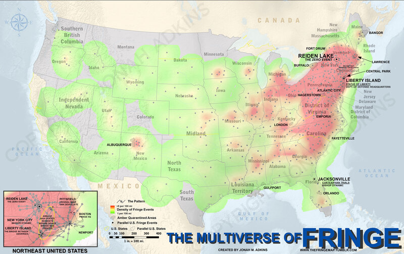 The Multiverse of Fringe