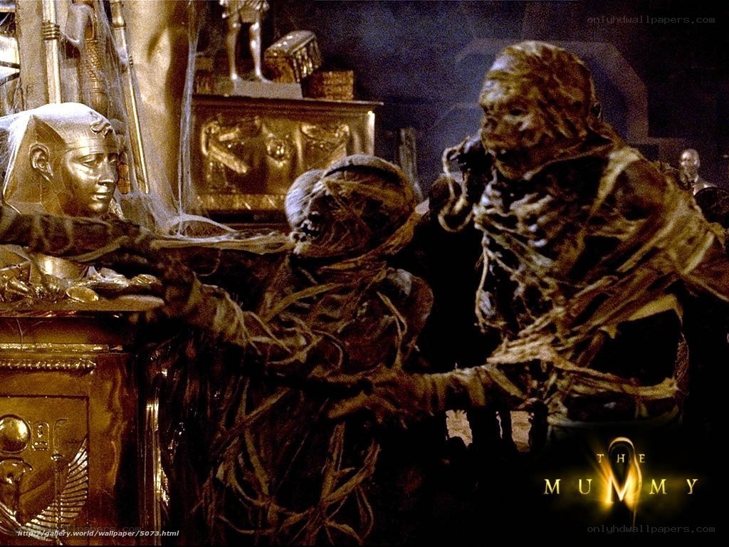 The Mummy movie scene