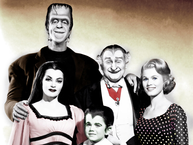 The Munsters cast photo