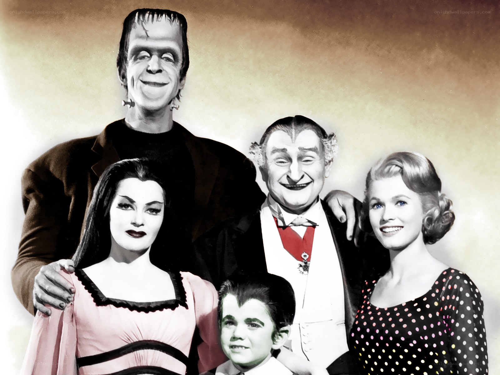 The Munsters cast photo