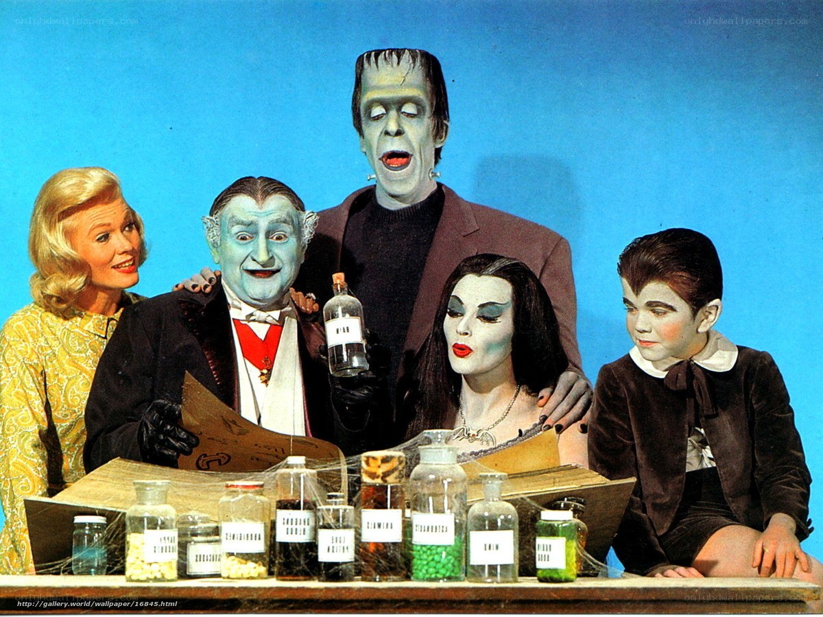 The Munsters cast photo