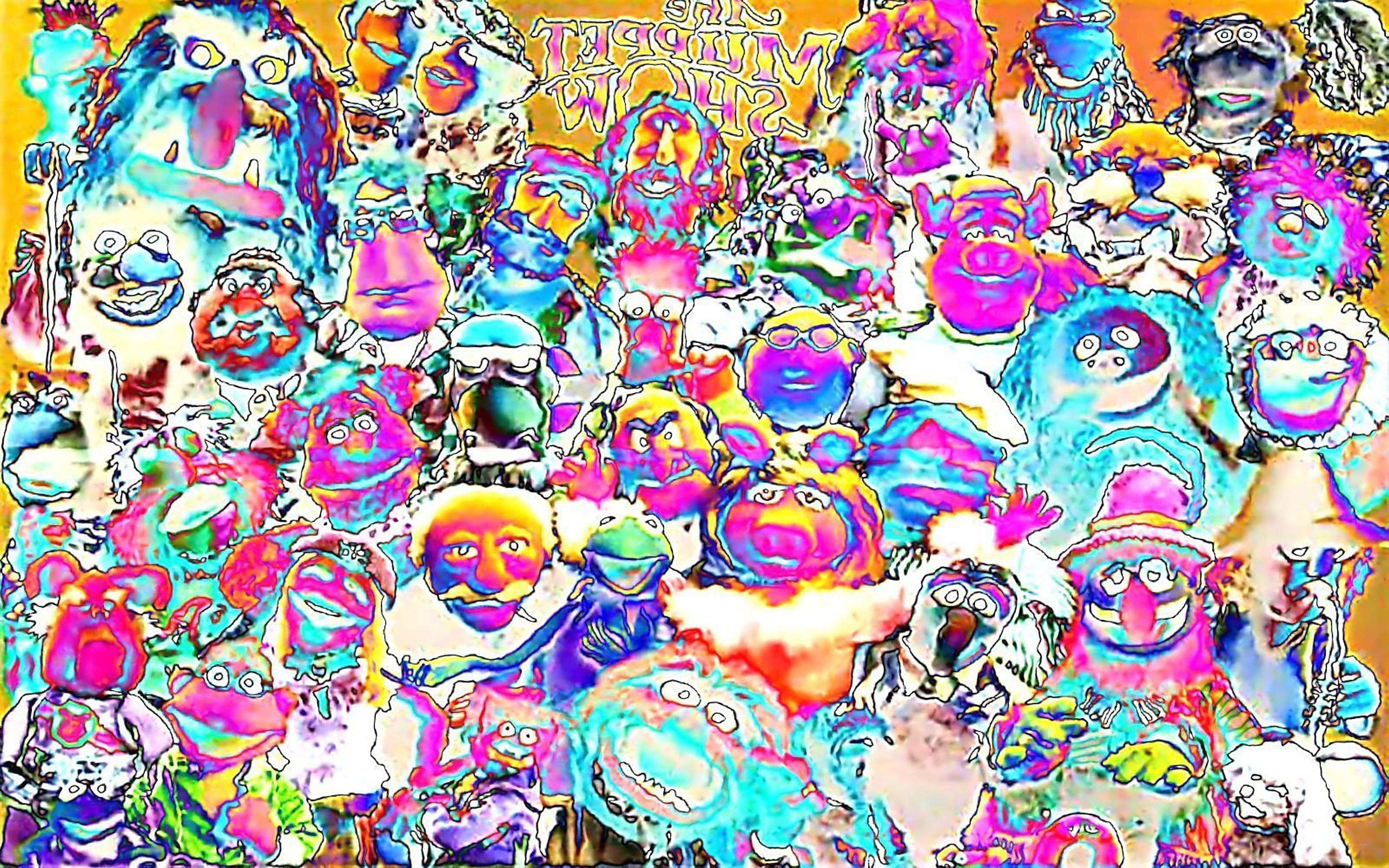The Muppets collage artwork