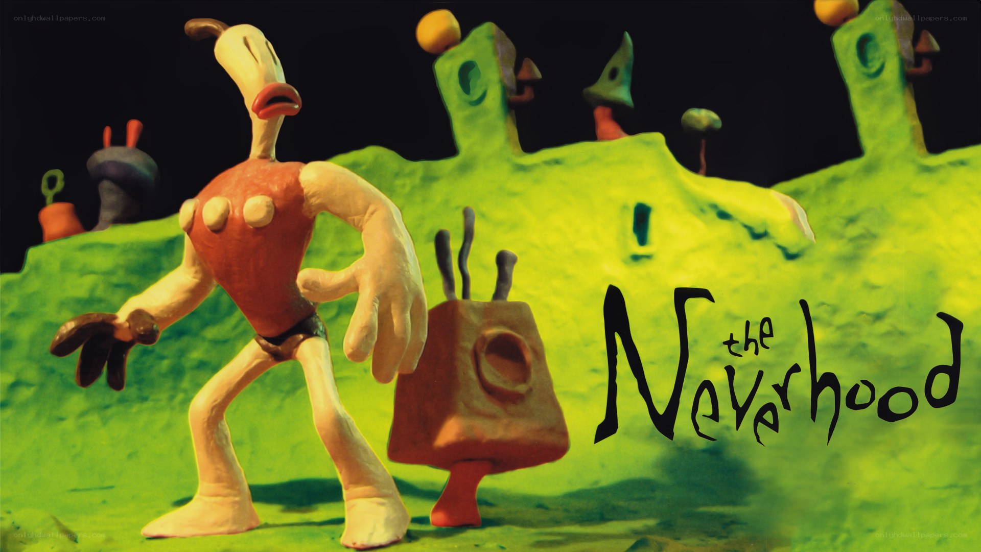 The Neverhood claymation scene