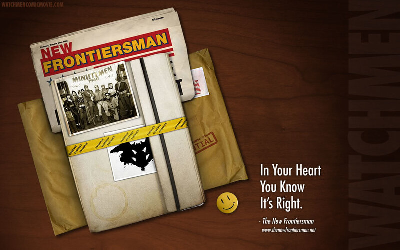 The New Frontiersman comic